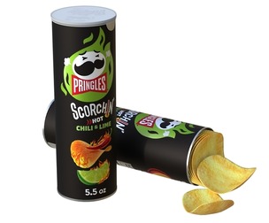 pringles scorchin chili and lime