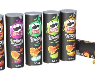 Pringles scorchin collection