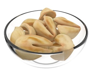 Fortune cookie bowl