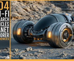 404 sci-fi research vehicles for planet explorer