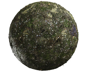 Ground Green - Moss 01 - Scanned PBR Texture 4K