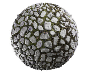Stone - Pebble Paving Vol 01 - photogrammetry - photorealistic