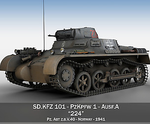 PzKpfw 1 - Panzer 1 - Ausf. A - 224