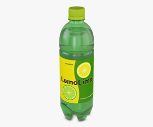 Lemolime Bottle 500ml Simple M 1 3D Model