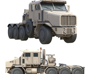 Oshkosh HET A1 Military Truck Desert  Desert