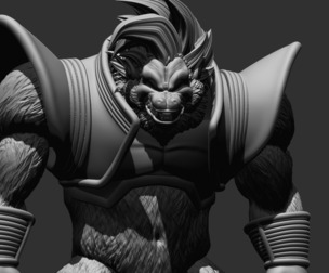 Baby Ozaru from dragonball GT 3D print model