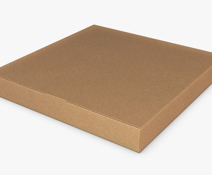 Package Cardboard Box M 3 3D Model