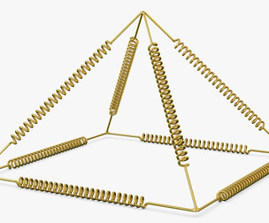 Golden Pyramid Yu Shynsye 24x24x16 M 1 3D Model