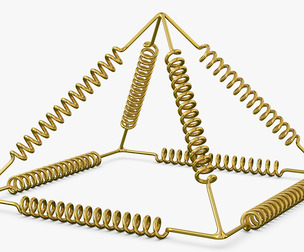 Golden Pyramid Yu Shynsye 15x15x10.5 M 1 3D Model