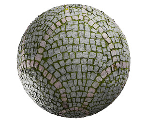 PBR Old Grey Stone Pavement Texture 08 – 4K Scanned & Seamless