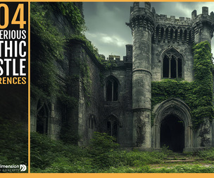 404 Mysterious Gothic Castle