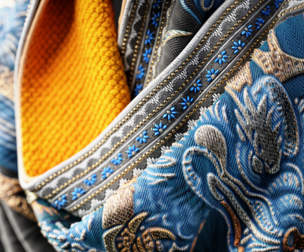 Texturing a shawl in substance painter