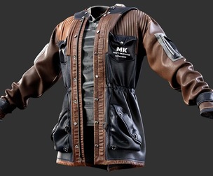 How to Create Leather jacket in Substance painter