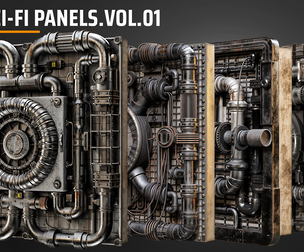 Sci-Fi Panels.Vol 01