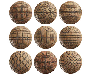 PBR Bricks 06 - Tileable 4K Texture high quality