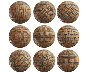 PBR Bricks 07 - realistic - seamless 4K brick texture
