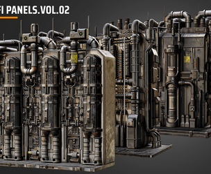 Sci-Fi Panels.Vol.02