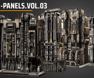 Sci-Fi Panels.Vol.03