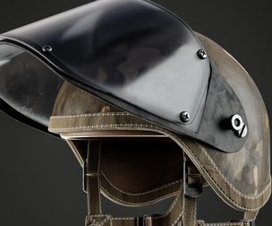 How to texture a military helmet In substance painter English version