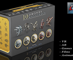 10 Drones Multipack