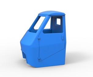 Cab of Ape car proto Scale 1:25