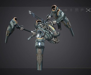 SpiderDrone Animated