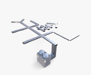 Duct ventilation system V1