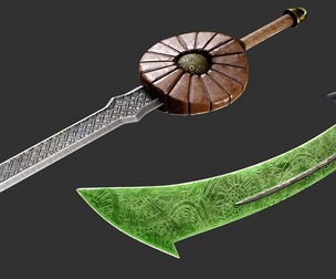 Sword Base Mesh