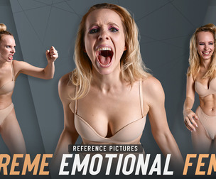 800+ Extreme Emotional Female Reference Pictures