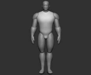 POLYGROUP MALE BODY - THICK MALE BODY
