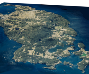 san juan island full 3d model terrain