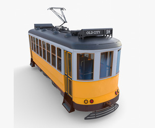Historic tram V1