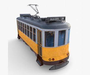 Historic tram V3