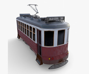 Historic tram V5