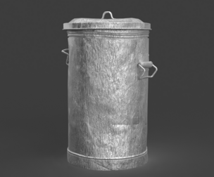 Realistic Trash Can