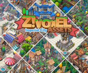 Z ! Voxel Assets - Imperial City
