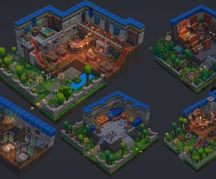 Z ! Voxel Assets - Interiors