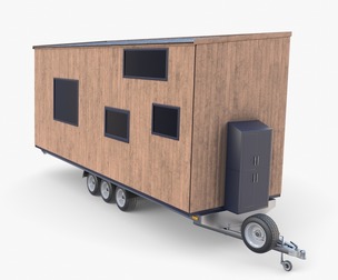 Mobile house trailer V2