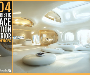 404 Futuristic Space Station Interior
