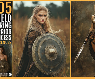 505 Shield Bearing Warrior Princess