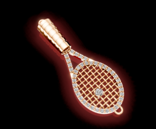 Diamond Tennis Racquet