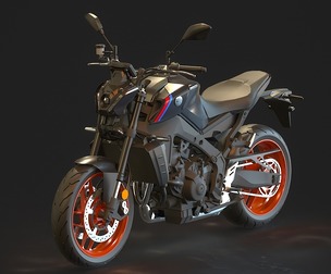 Base model Yamaha MT 09 2021