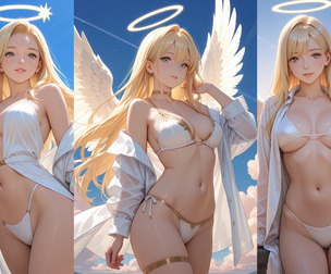 Angel Girl Reference Images Pack For 3D Modelers and Illustrators / 100+ images