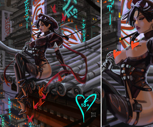 Psylocke blood kariudo.