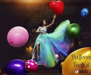 🎈Balloons Toolkit for Krita