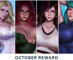 Patreon October 2021 Reward (Sexy Tier)