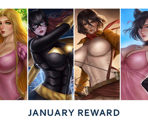 Patreon January 2022 Reward (Sexy Tier)