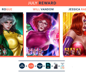 Patreon July 2022 Reward (Sexy Tier)