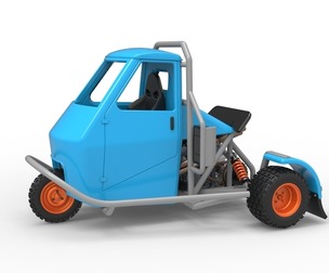 Ape car proto for dirt Scale 1:25