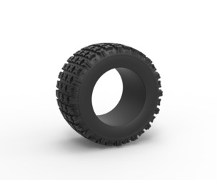 Offroad tire 138 Scale 1:25
